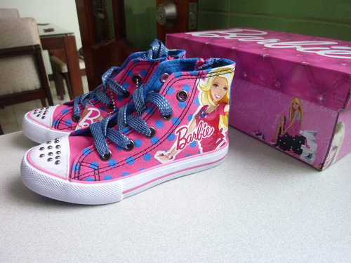 Lindas Zapatillas Barbie - Tallas 28 