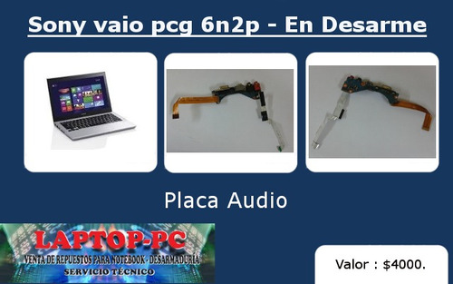 Placa Usb Sony Vaio Pcg-6n2p