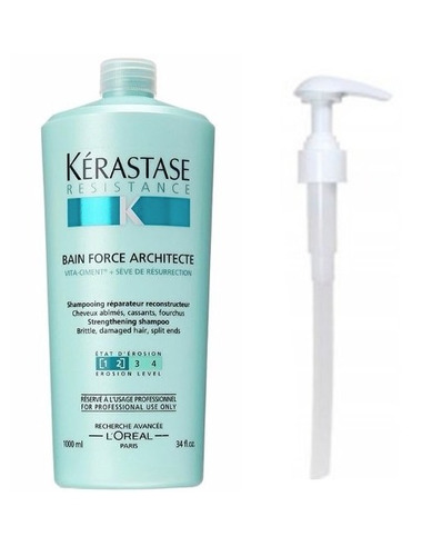 Shampoo Kerastase Resistance Bain De Force Architecte 1litro