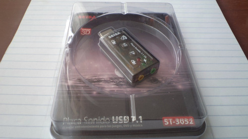 Tarjeta De Sonido Externa 3d Usb 7.1 Entrega Gratis En Lima