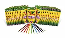 Comprar Lápices De Colores Crayola, 24 Paquetes De Lápices De Colore