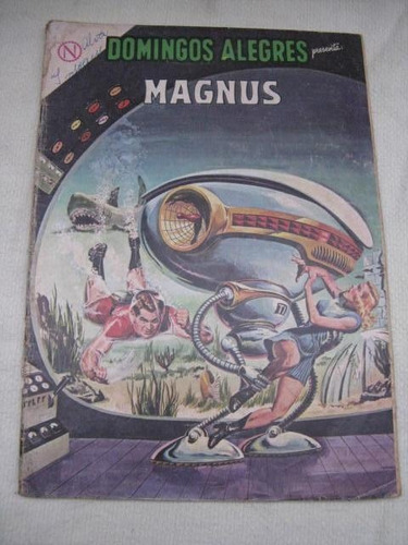Burun Danga: Antiguo Revista Comic Magnus Mexiso 1964 Cco