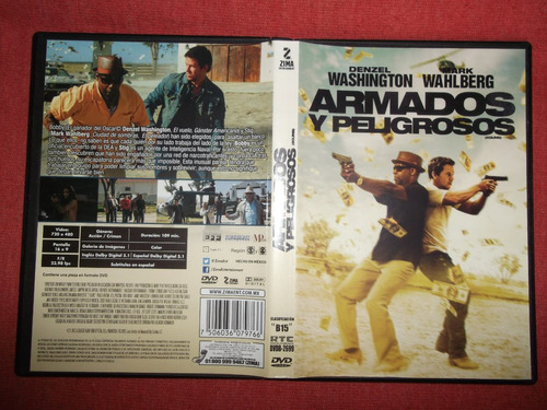 Armados Y Peligrosos Washington Wahlberg Dvd Dob Sub Mdisk