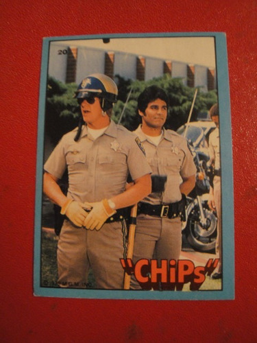 Figuritas Chips Año 1980 Nº20