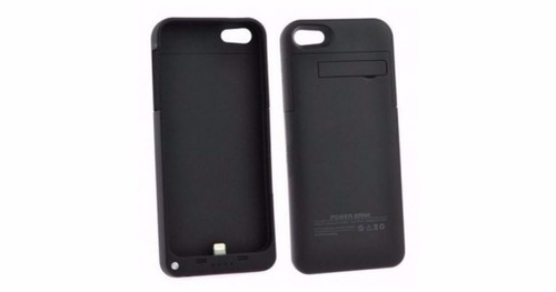 Capa Case iPhone 5g 5c 5s Carregador Bateria Recarregável