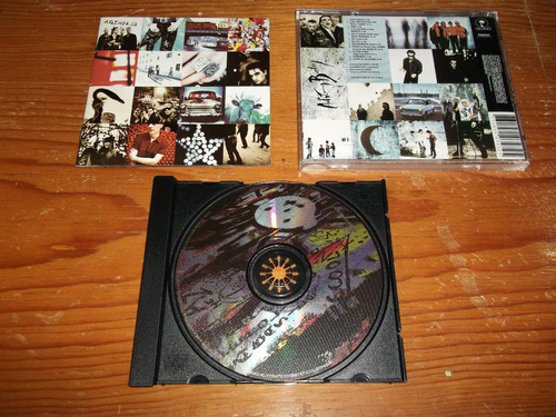 U2 - Achtung Baby Cd Nacional Ed 1991 Mdisk