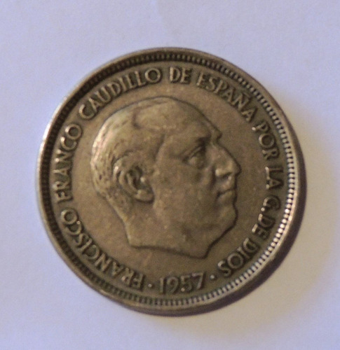 Moneda De España  50 Pesetas - 1957 - En Mendoza