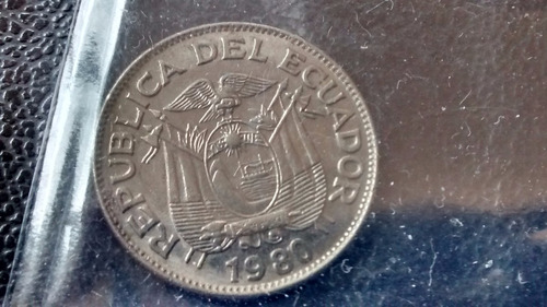 Moneda Ecuador 1 Sucre 1980 (  X399