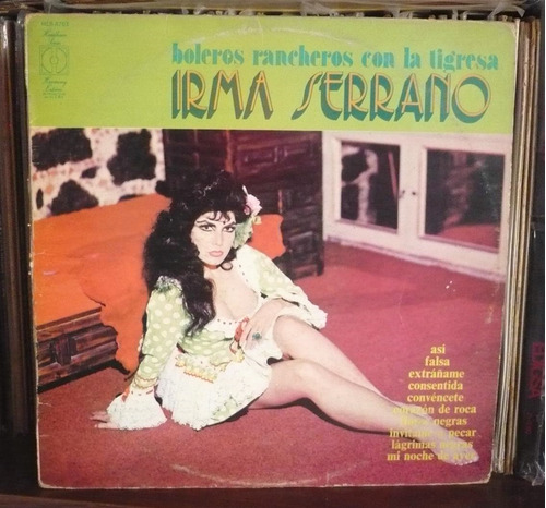 Irma Serrano Lp Boleros Rancheros Con La Tigresa