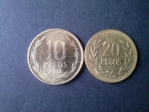 Moneda Colombia 20 Pesos Bronce 1994 (c32)