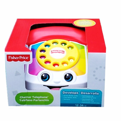 Fisher Price Telefono De Bebe Con Sonidos Nuevo Con Discado