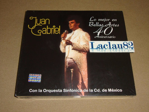 Juan Gabriel Lo Mejor En Bellas Artes 40 Aniversa 14 Cd New