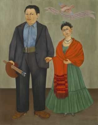 Frida Kahlo Y Diego Rivera - Frida Kahlo - Lámina 45x30 Cm.