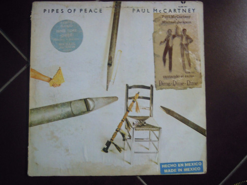 Paul Mc Cartney Lp Pipes Of Peace