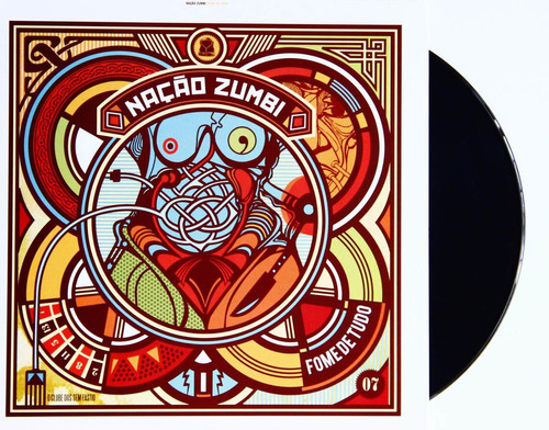 Lp Vinil Nação Zumbi Fome De Tudo Novo Lacrado