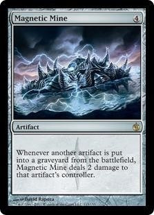 Magnetic Mine De Mirrodin Besieged Magic