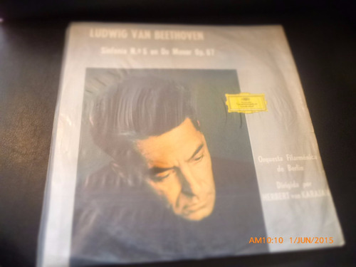 Vinilo Lp De Ludwig Van Beethoven- Sinfonia N° 5(u893