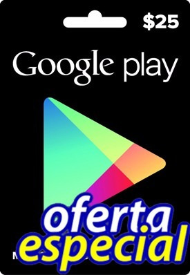 Google Play Card $25 Store Usa