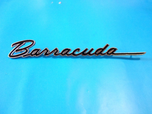 Emblema Plymouth Barracuda 1969 Lateral