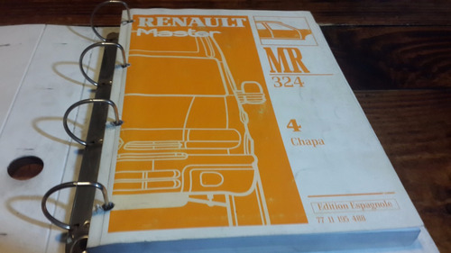 Renault Master Mr 324 Manual Despiece Y Reparacion Chasis 