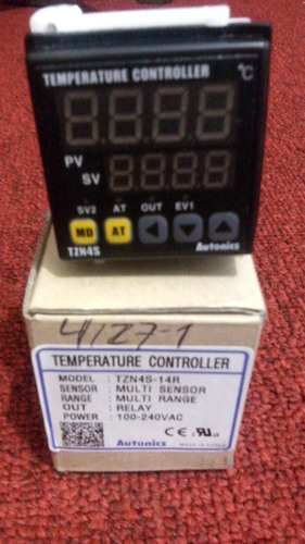 Control Temperatura Dígital 1/16din, Pirómetro, Salida Rele