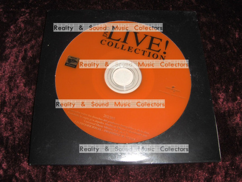 Live Collection Dvd Promo Guns And Roses Cafe Tacuba Alizee