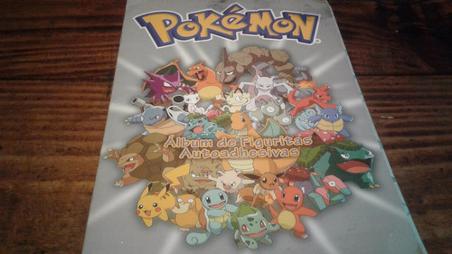 Album De Figuritas Pokemon Tiene 12 Figus Pegadas