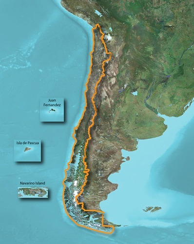 Chile Topográfico Deluxe 2014 - Td