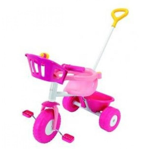 Juguetes Triciclo Con Embrague Paseo Pink Metal 3500 Rondi