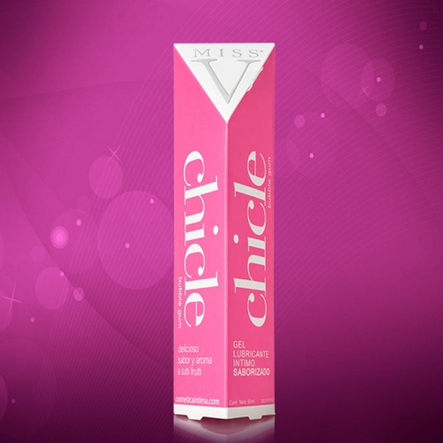 Gel Intimo Lubricante Miss V Chicle