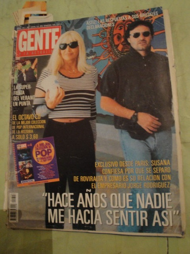 Gente 1696 Susana Gimenez Brodsky Ricky Martin Scioli Raboli