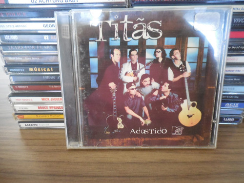 Cd Titãs Acustico Mtv - Original