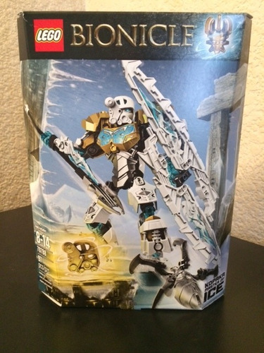 Lego Bionicle - Kopaka Maestro Del Hielo 100% Original Toy