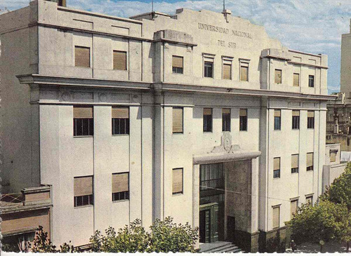 Postal Universidad Nacional Del Sur Bahia Blanca Argentina