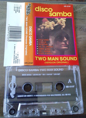 Disco Samba Two Man Sound Cassette Rarisimo  Fdp