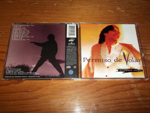 Alejandro Lerner - Permiso De Volar Cd Nac Ed 1994 Mdisk