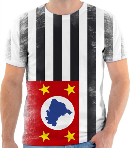 Camiseta, Camisa Estado De São Paulo Bandeira.