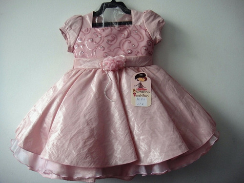 Vestido Infantil Festa Luxo 1031 - Bambina Fashion Promoção!