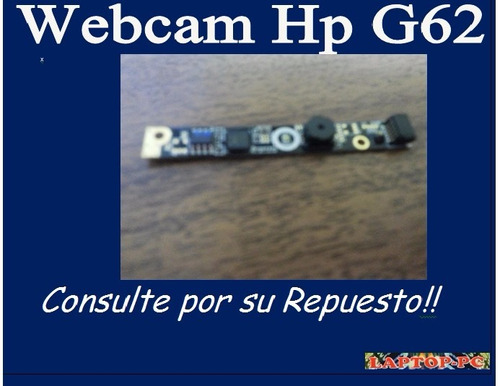 Webcam Hp G62