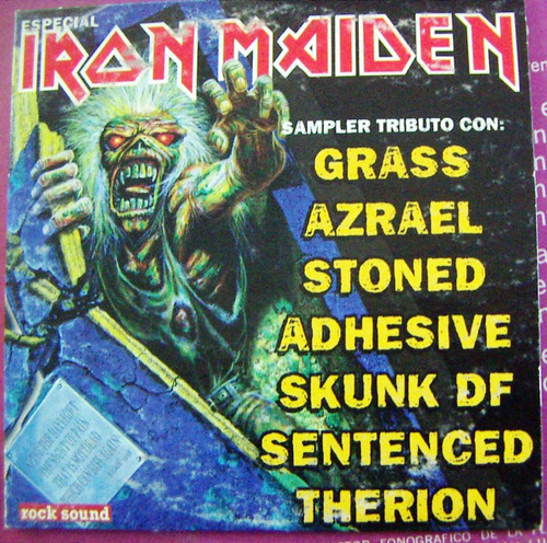 Cd Sencillo, Iron Maiden, Sampler Tributo, Wsl