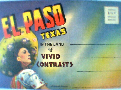 El Paso, Texas, Tarjetas Postales