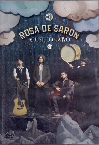 Dvd Rosa De Saron - Acústico E Ao Vivo