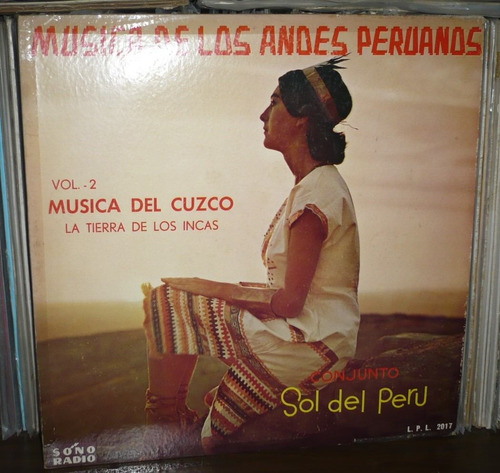 Conjunto Sol De Peru Lp Musica De Los Andes Peruanos