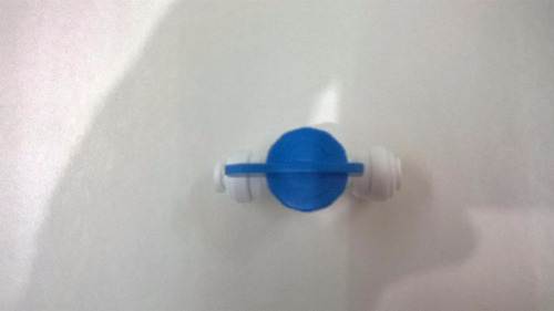 Imagen 5 de 7 de Llave De Paso Acople Rápido Tubo - Tubo 1/4 - 1/4