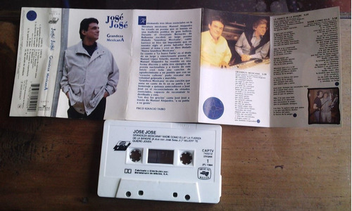 Jose Jose Grandeza Mexicana Cassette Ed 1994 C/inser