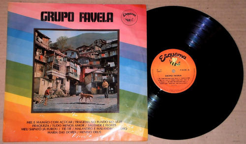 Grupo Favela Idem Vinilo Lp Brasil Samba Esquema