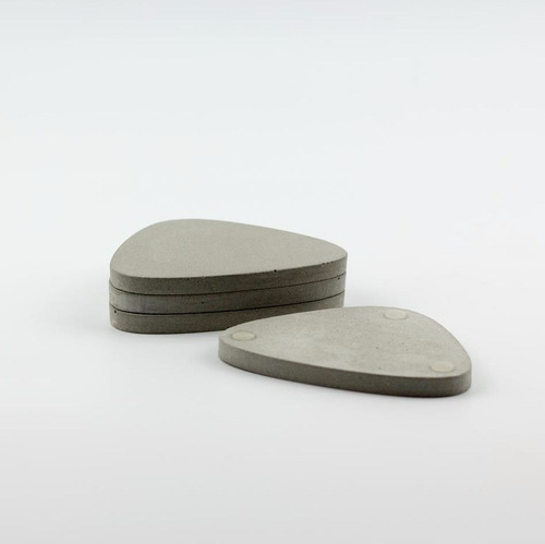 30% Off!!! Posa Tazas Vasos 4 Cemento Diseño Minimalista