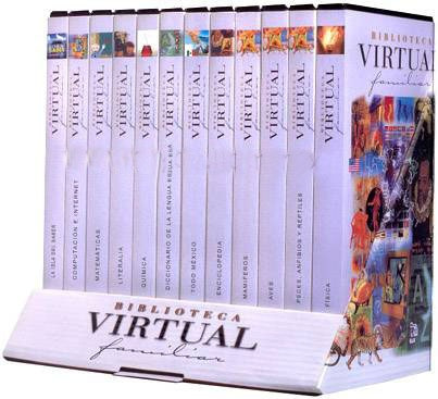Biblioteca Virtual Familiar 12 Cd Roms Didaco
