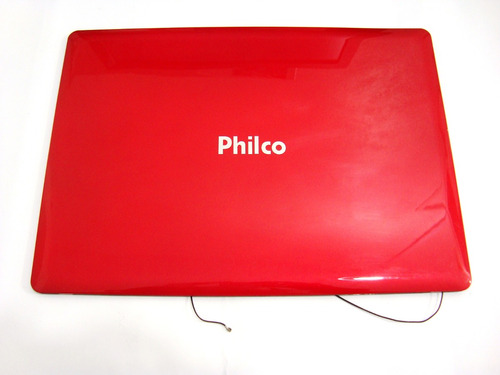 Carcaça Tampa Da Tela Notebook Philco Phn 14309 Vermelha