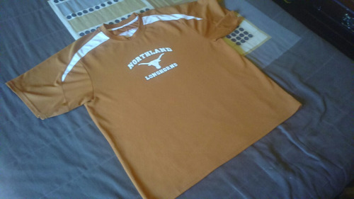 Playera Jersey Cuernos Largos Tx Xxl